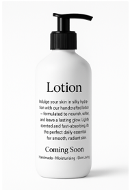 Handcrafted Lotion