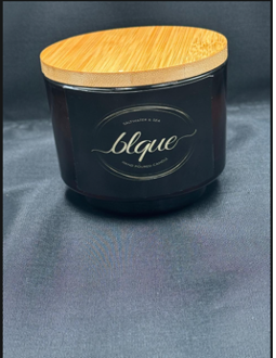 Medium sized scented candle