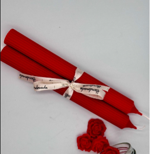 Textured Dinner Candle (Set of 2)